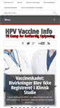Mobile Screenshot of hpv-vaccine-info.org